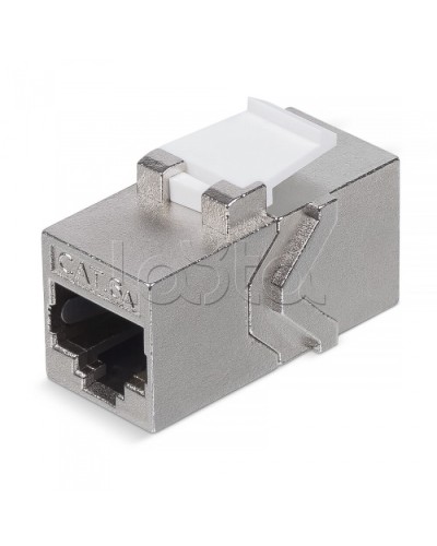 Адаптер проходной RJ45-RJ45 Cabeus CA-8p8c-C6a-SH в Домодедово Проходные адаптеры Pintop.ru