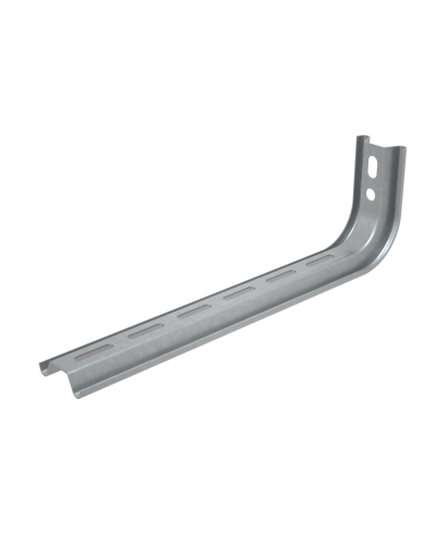 Консоль L-образная 400 мм INOX304 КМ-Профиль (KSL400 INOX304) в Домодедово Аксессуары для лотков Pintop.ru