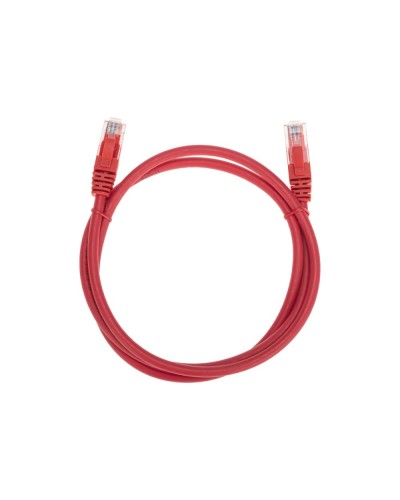 Патч-корд U/UTP, CAT 6, RJ45-RJ45, 26AWG, LSZH, красный, 1м REXANT 02-0293-1 в Домодедово Патчкорды (медные) Pintop.ru