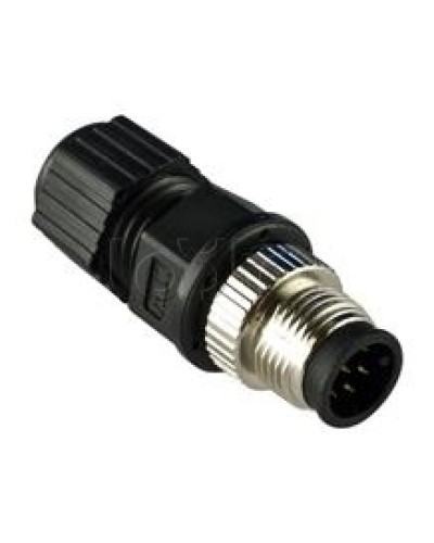 Разъем M12A папа (8-конт.)Moxa M12A-8PMM-IP68 в Домодедово Коннекторы Pintop.ru