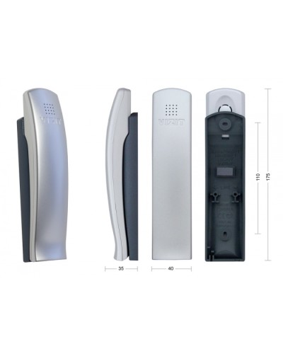 Трубка переговорная Vizit УКП-7M в Домодедово Многоабонентные устройства Pintop.ru