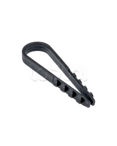 Дюбель-хомут для круглого кабеля (11-18мм) черный (50шт.) EKF PROxima (plc-ncs50-11x18b) в Домодедово Стяжки-хомуты Pintop.ru