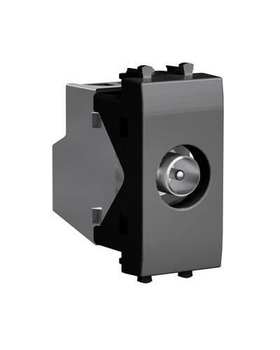 ТВ роз проходная Черный квадрат 1 м DKC 4402511 в Домодедово Блоки розеток Pintop.ru