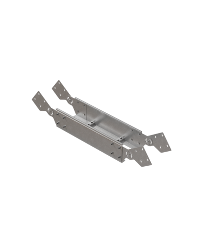 Вертикальный шарнирный угол 150х600х1,5 мм HD N КМ-профиль (LSHL150-600-1.5 HD N) в Домодедово Аксессуары для лотков Pintop.ru