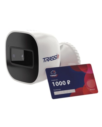 IP-камера видеонаблюдения уличная TRASSIR CloudBulletWifi в Домодедово IP-камеры Pintop.ru