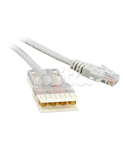 Патч-корд Hyperline PC-110-RJ45-4P-C5e-3M-LSZH-GY в Домодедово Патчкорды (медные) Pintop.ru