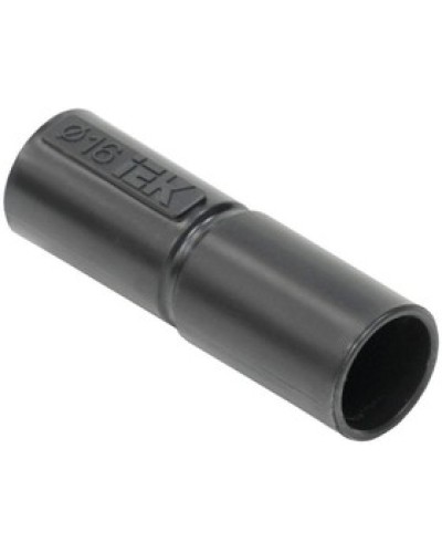 ELASTA Муфта труба-труба GI16G черная IEK (CTA10D-GIG16-K02-100) в Домодедово Повороты, муфты, тройники Pintop.ru