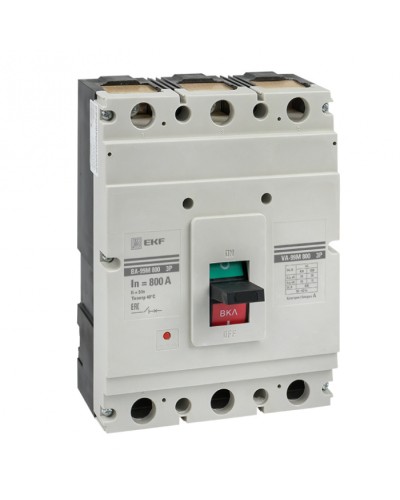 Выключатель автоматический ВА-99М 800/800А 4P 5In 50кА EKF PROxima (mccb99-4P5In800-800m) в Домодедово Электротехническое оборудование Pintop.ru