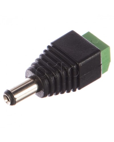 Разъем питания штекер 2.1х5.5 с клеммной колодкой (50шт/уп) REXANT 14-0314 в Домодедово Коннекторы Pintop.ru