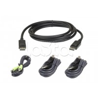 Комплект кабелей USB, DisplayPort для защищенного KVM-переключателя (1.8м)ATEN 2L-7D02UDPX4