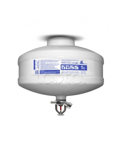 Модуль порошкового пажаротушения ПОЖТЕХНИКА МПП-12/68 МИГ (температура срабатывания +68°С) (белый) в Домодедово Модули порошковые Pintop.ru