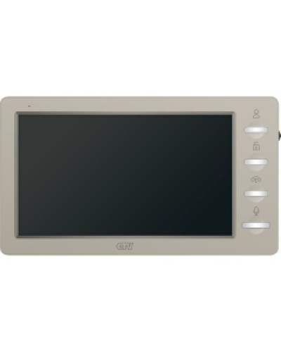 Монитор видеодомофона CTV-M3702 Gamma бежевый в Домодедово Абонентские видеоустройства Pintop.ru