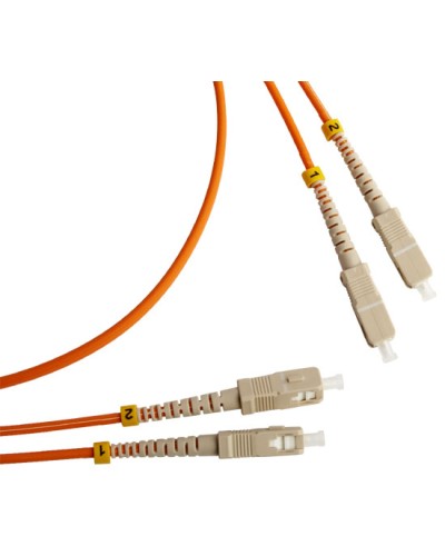 Патч-корд Hyperline FC-D3-50-SC/PR-SC/PR-H-3M-LSZH-OR в Домодедово Патч-корды оптические Pintop.ru