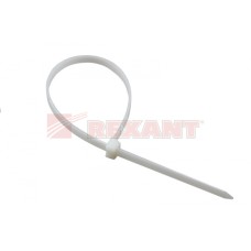 Хомут-стяжка нейлоновый 3х150 мм белый (100шт/уп) REXANT 07-0150