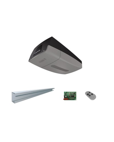 Комплект автоматики для секционных ворот Came VER 08 (VER08DES 2,7 KIT) на основе привода VER08DES (встроенный блок управления, радиоуправление, направляющий профиль) в Домодедово Автоматизация ворот Pintop.ru