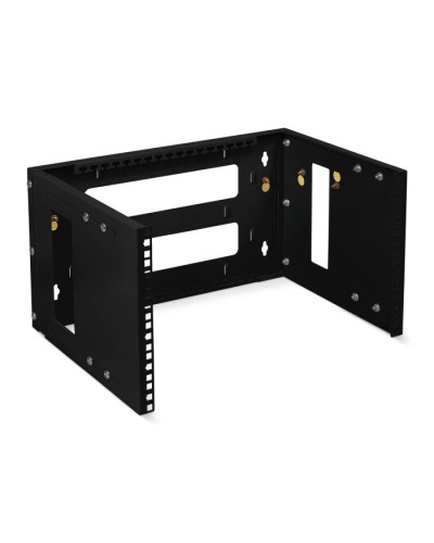 Кронштейн настенный 19 6U, цвет черный Cabeus NC-6U-BK в Домодедово Аксессуары для стоек и шкафов Pintop.ru