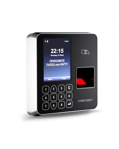 Терминал биометрический BioSmart WTC 2 MFR (Emarine, Mifare, NFC) в Домодедово Контроллеры Pintop.ru
