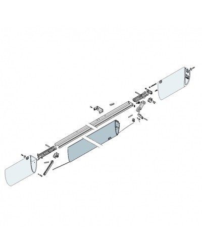 Механизм верхний профиля DF Came 119RIR226 в Домодедово Запчасти для шлагбаумов и автоматики Pintop.ru