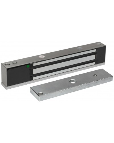 Smartec ST-EL263DLW-SS - Электромагнитный замок, уличное исполнение, СИД, датчик положения двери, IP68, нержавеющая сталь, усилие 260-280 кг. в Домодедово Электромагнитные замки Pintop.ru