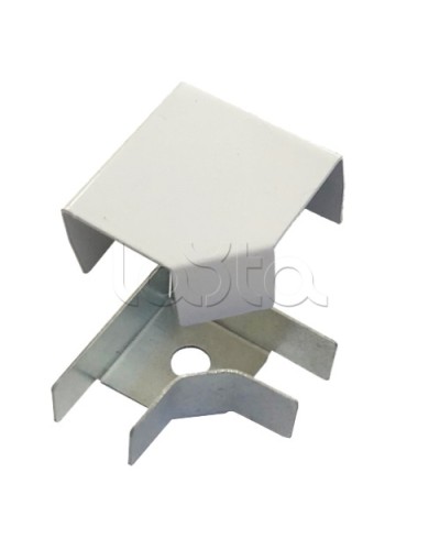 Соединитель ККМО Гефест Соединитель ККМО Угол 25 L-образный металлический в Домодедово Аксессуары для лотков Pintop.ru