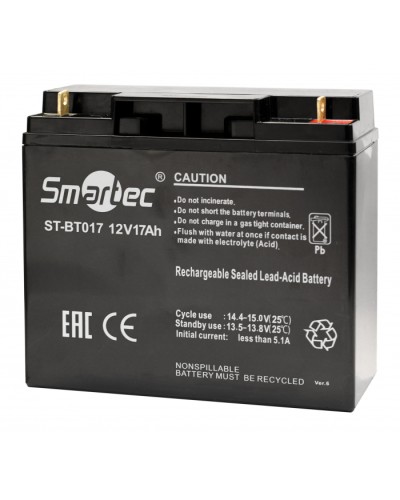 Аккумулятор Smartec ST-BT017 в Домодедово Электротехническое оборудование Pintop.ru