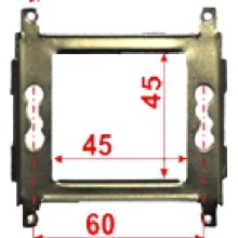 Суппорт металлический 45х45 для Mosaic LANMASTER LAN-MF45x45