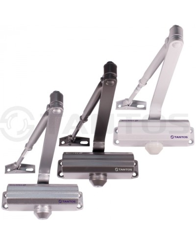 Доводчик дверной Tantos TS-DC085 Freeze (Серебро) в Домодедово Доводчики Pintop.ru