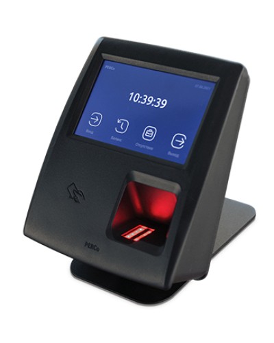 Биометрический терминал учета рабочего времени PERCo- CR11.1K в Домодедово Контроллеры Pintop.ru