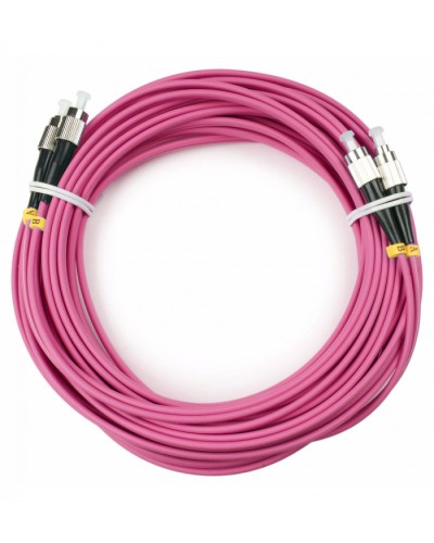 Шнур оптический duplex FC-FC 50/125 mm OM4 20м LSZH в Домодедово Патч-корды оптические Pintop.ru
