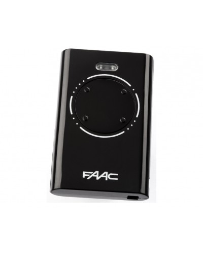 Брелок-передатчик 4-канальный Faac 7870081 (черный) в Домодедово Устройства радиоуправления для шлагбаумов и автоматики Pintop.ru