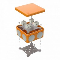 Коробка огнестойкая для о/п двухкомпонентная 60-0300-FR6.0-8 Е15-Е120 100х100х50 Промрукав (60-0300-FR6.0-8)