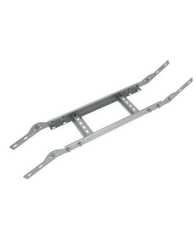 Вертикальный шарнирный угол 100х600х1,5 мм Быстрый монтаж КМ-Профиль (LSHLS100-600-1.5) в Домодедово Аксессуары для лотков Pintop.ru