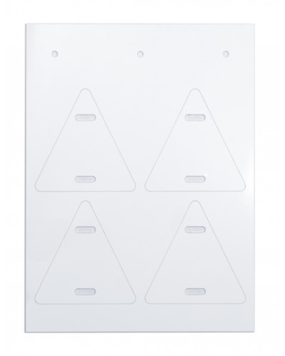 Маркировка для кабеля треугольник 58/55 DKC CIC58554TRW в Домодедово Аксессуары для кабель-канала Pintop.ru