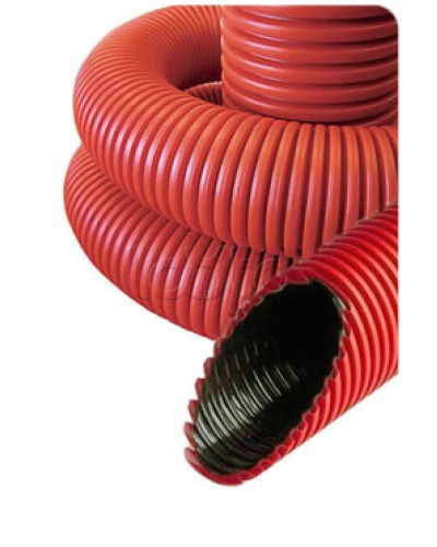 NR090 Гофрированные трубы для прокладки кабеля под землей с протяжкой D90мм (внешн.) (801090) в Домодедово Труба гофрированная Pintop.ru