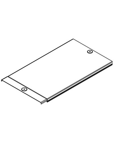 Крышка на лоток с заземлением осн. 100 L2000 DKC 35512 в Домодедово Аксессуары для лотков Pintop.ru