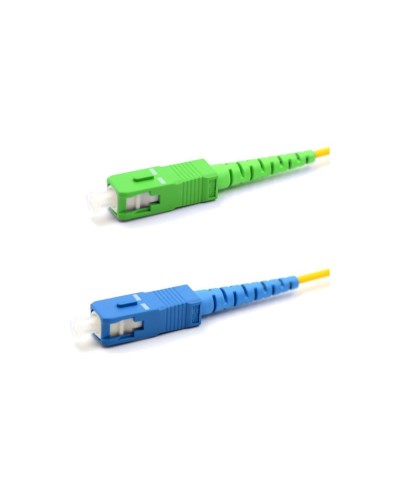 Патч-корд оптический переходной (SM), 9/125 (OS2), SC/APC-SC/UPC, (Simplex), LSZH, 10м REXANT 50-2062 в Домодедово Патч-корды оптические Pintop.ru