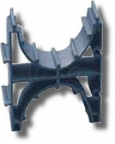 Держатель расстояния (кластер) для двустенных труб, д.110, одинарный DKC (025111) в Домодедово Держатели, клипсы, скобы Pintop.ru