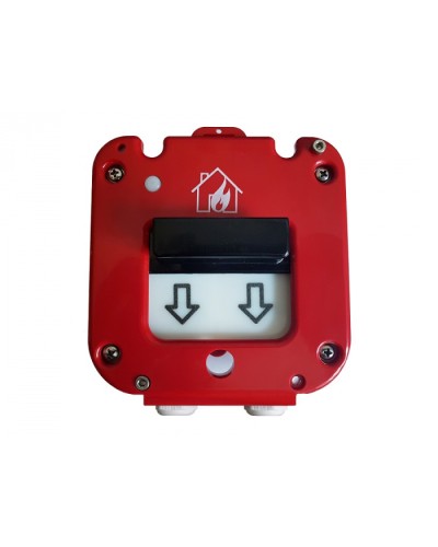 Извещатель пожарный ручной Магнито-контакт ИП 535-50-A «СЕВЕР» ПАШК.42511.126ПС (Пластиковый ввод 13-18 мм) в Домодедово Пожарные извещатели Pintop.ru