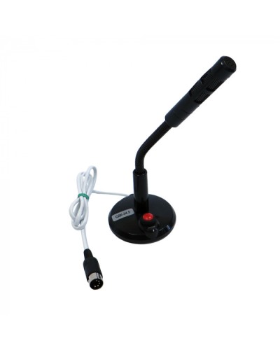 Микрофон диспетчера (разъем 5 вилка) Кристалл СДК-34.5(S/RS) в Домодедово Дополнительное оборудование для ОПС Pintop.ru