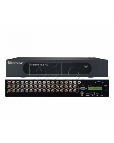 Видеорегистратор 16-канальный EverFocus VANGUARD II 16x8H Plus в Домодедово Видеорегистраторы гибридные Pintop.ru