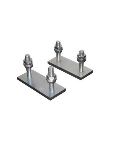 Подставка регулировочная с болтами, комплект для 1 тележки, универсальная для тележек S и M Came PLATE KIT C1 - в Домодедово Комплектующие для откатных ворот Pintop.ru