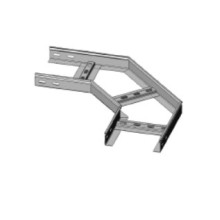 Угол горизонтальный 90° 300х50 (1,2) для лестничного лотка ПожТехКабель (650-502)