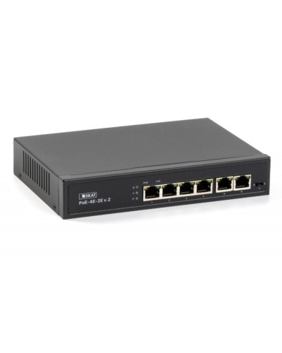 Коммутатор Бастион SKAT PoE-4E-2E v.2 в Домодедово Коммутаторы Pintop.ru
