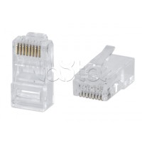 Коннектор RJ-45 быстрой установки под витую пару, категория 6Cabeus (8P8C-C6(1.20)-FC)