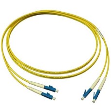 Патч-корд оптический LSZH, дуплексный, LC/UPC-LC/UPC, SM, 1м LANMASTER LAN-2LC-2LC/SU-1.0