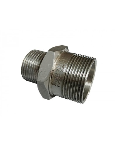 Металлический резьбовой переходник взрывозащищённый Магнито-контакт Ех-переходник МКВМ 01МН 1МН Н (М16х1,5/М20х1,5) 1Ex d IIС Gb/PB Ex d I Mb или Ex tb IIIС Db или 0Ex ia IIC Ga или 1Ex e IIС Gb в Домодедово Дополнительное оборудование (Ex) Pintop.ru