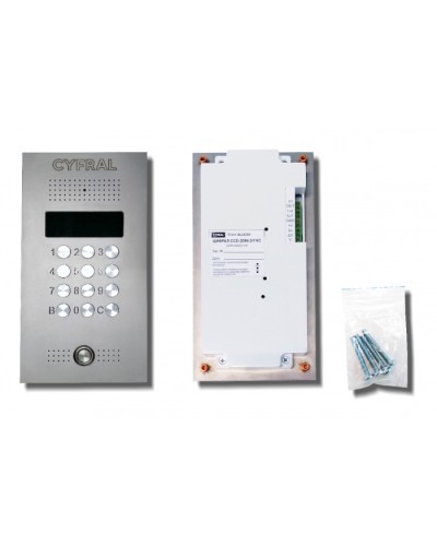 Цифрал CCD-2094.3/TVC Микропроцессорный блок вызова в Домодедово Абонентские аудиоустройства Pintop.ru