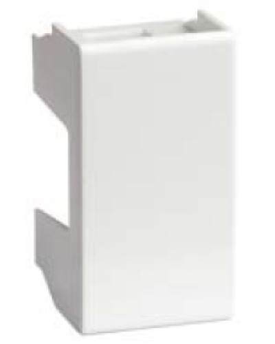 Заглушка на 1 модуль, «Viva», белая DKC 45016 в Домодедово Аксессуары для кабель-канала Pintop.ru