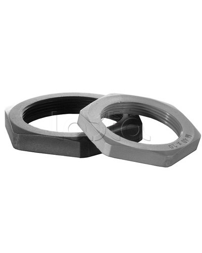 Гайка М63х1,5, полиамид, цвет черный DKC PAGM63N в Домодедово Крепеж Pintop.ru