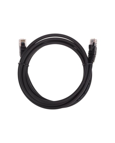 Патч-корд U/UTP, CAT 6, RJ45-RJ45, 26AWG, LSZH, черный, 2м REXANT 02-0292-2 в Домодедово Патчкорды (медные) Pintop.ru